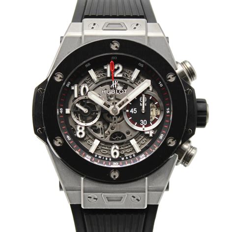 hublot 411 1170|Hublot titanium watch.